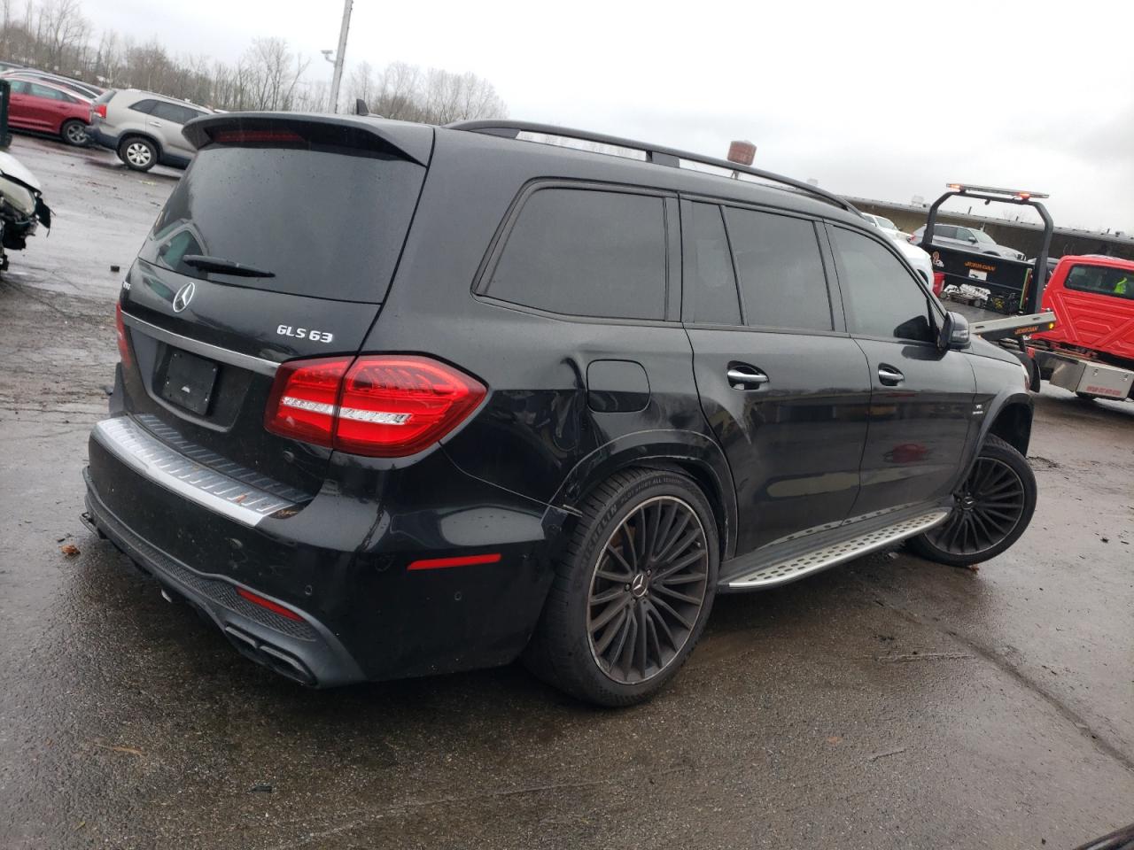 Image 3 of 2019 MERCEDES-BENZ GLS 63 AMG 4MATIC 2019 with VIN 4JGDF7FE0KB199291