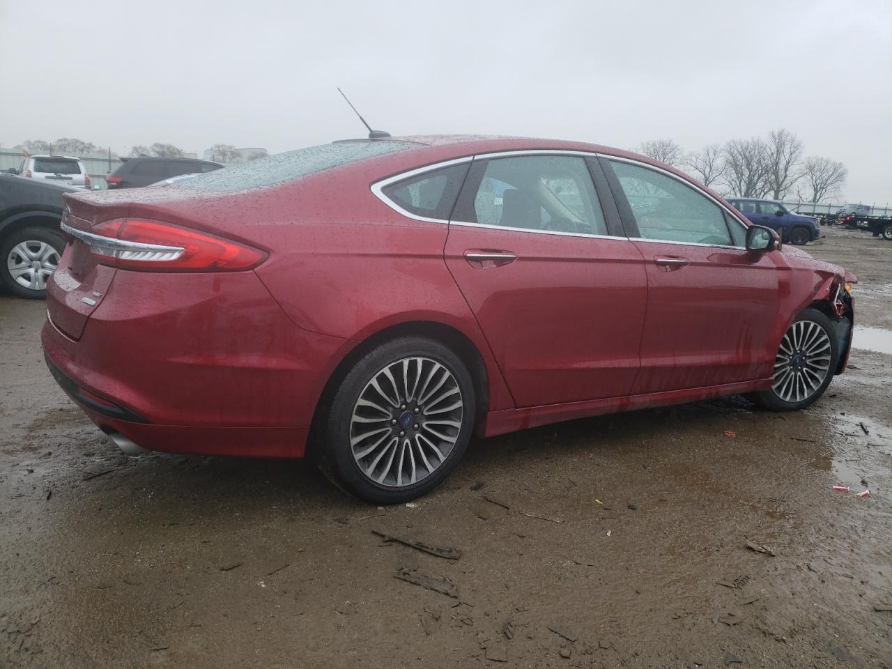 Image 3 of 2017 FORD FUSION SE 2017 with VIN 3FA6P0HD8HR364665