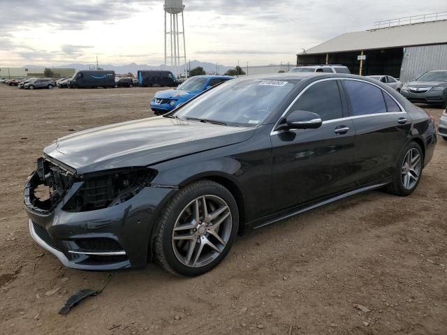 Image 1 of 2015 MERCEDES-BENZ S 550 4MATIC 2015 with VIN WDDUG8FB6FA167444