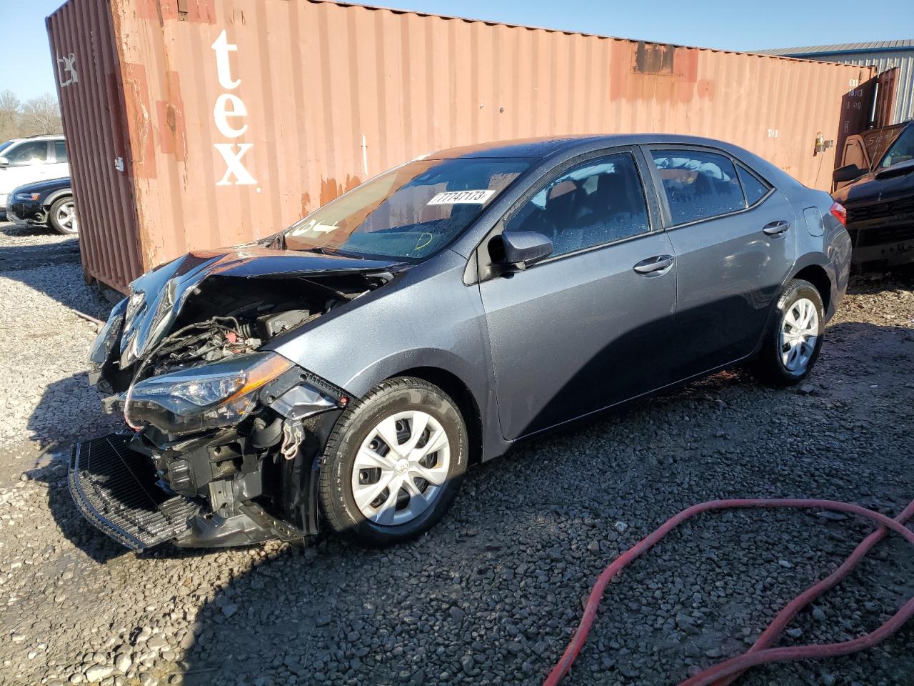 Image 1 of 2018 TOYOTA COROLLA L 2018 with VIN 2T1BURHE3JC010482