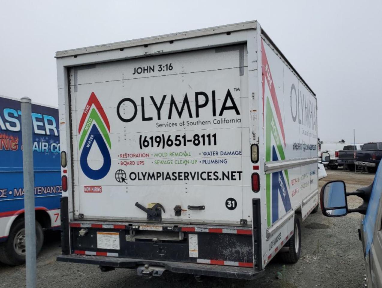 Obraz 3 z 2016 FORD ECONOLINE E350 SUPER DUTY CUTAWAY VAN 2016 z VIN 1FDWE3FS5GDC37586