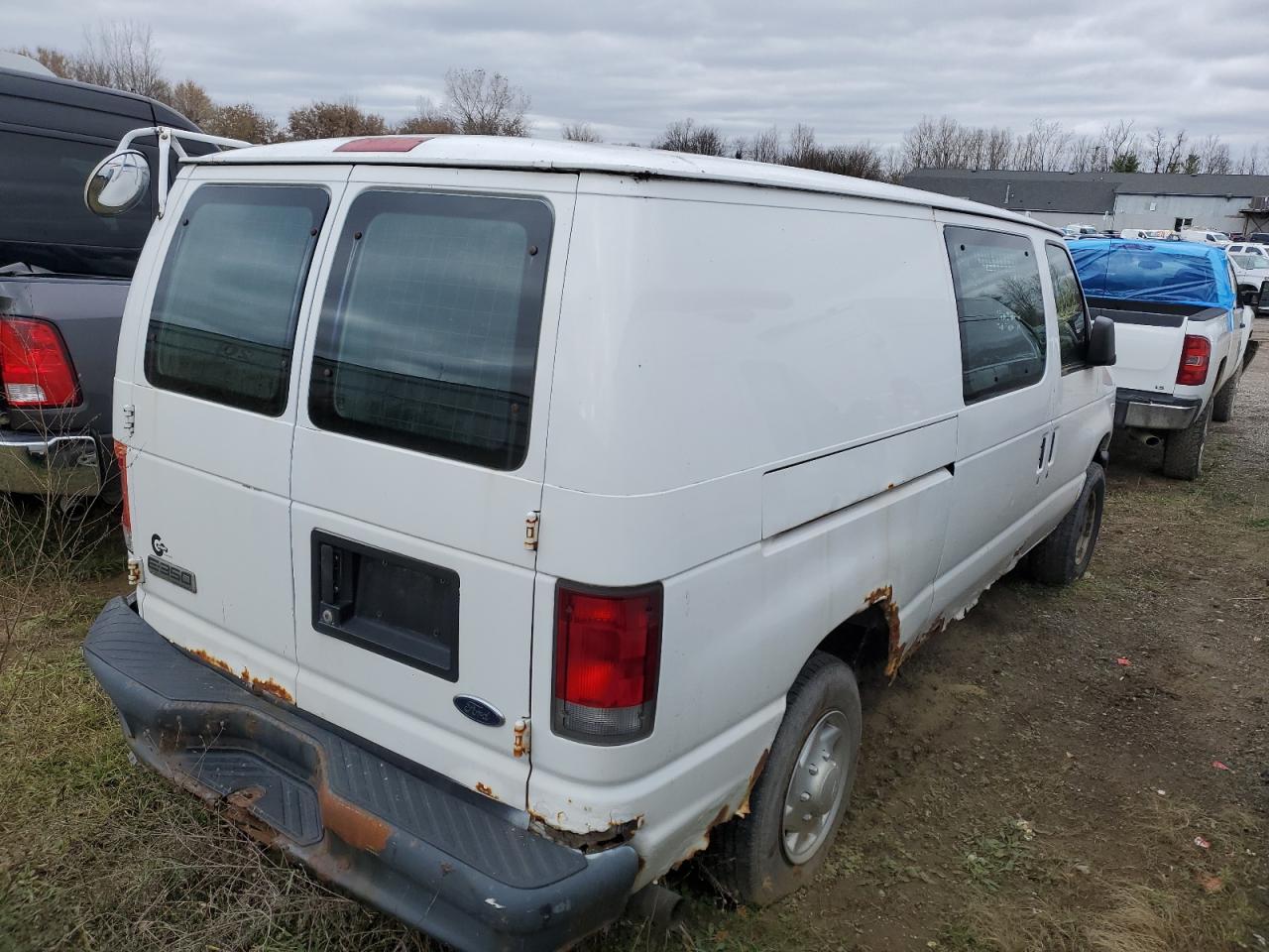Obraz 3 z 2008 FORD ECONOLINE E350 SUPER DUTY VAN 2008 z VIN 1FTSE34L78DA51323