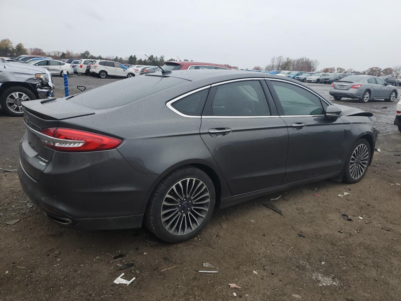 Изображение 3 2017 FORD FUSION TITANIUM 2017 с VIN 3FA6P0K91HR236448