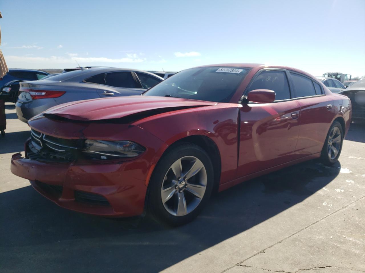 Image 1 of 2015 DODGE CHARGER SE 2015 with VIN 2C3CDXBG6FH826641