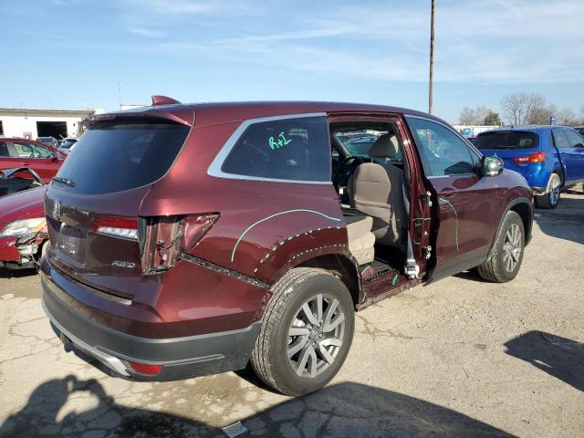 Image 3 of 2020 HONDA PILOT EX 2020 with VIN 5FNYF6H35LB030507