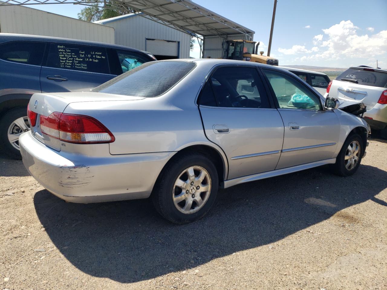 Image 3 of 2002 HONDA ACCORD EX 2002 with VIN JHMCG66052C006427