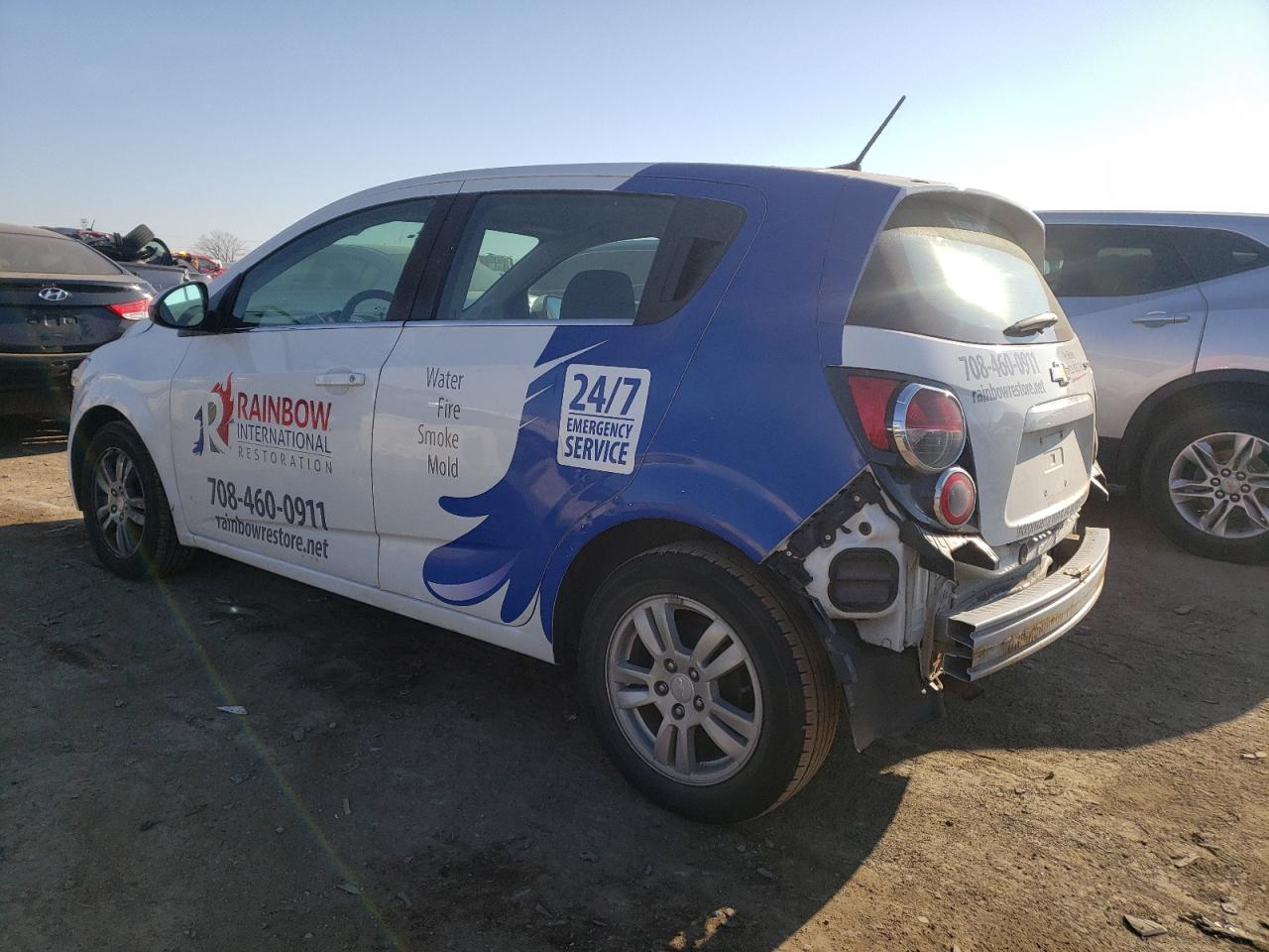 Image 2 of 2014 CHEVROLET SONIC LT 2014 with VIN 1G1JC6SH5E4224410