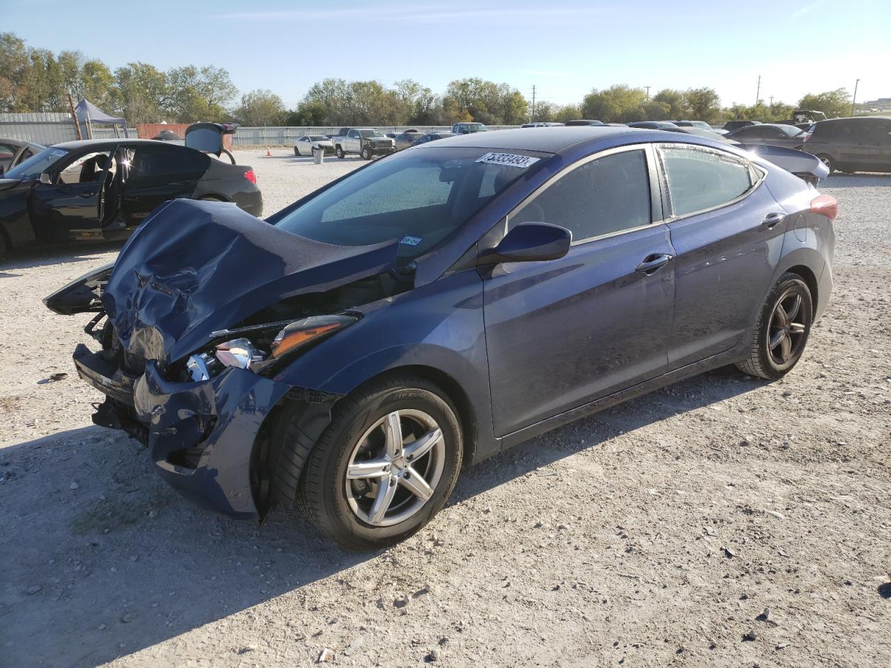 Image 1 of 2016 HYUNDAI ELANTRA SE 2016 with VIN 5NPDH4AE3GH734298