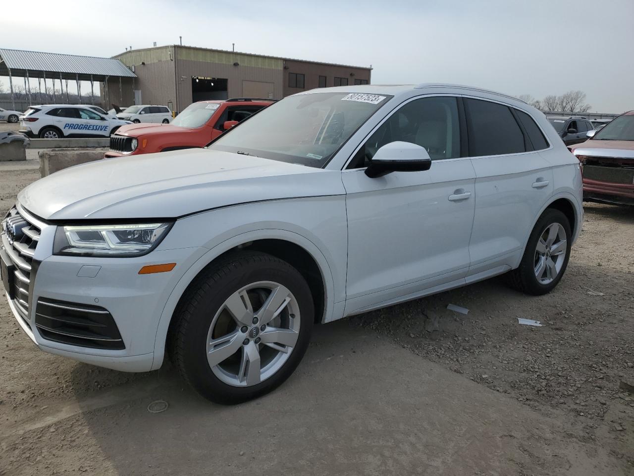 Image 1 of 2019 AUDI Q5 PREMIUM PLUS 2019 with VIN WA1BNAFY9K2103612