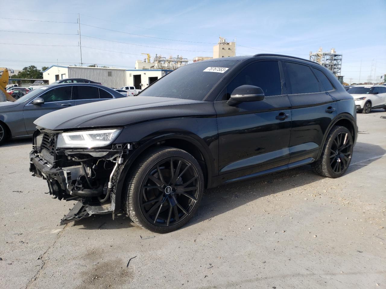 Image 1 of 2019 AUDI Q5 PREMIUM PLUS 2019 with VIN WA1BNAFY6K2117032