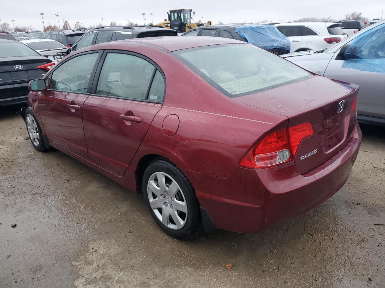 Изображение 2 2008 HONDA CIVIC LX 2008 с VIN 1HGFA16568L117545
