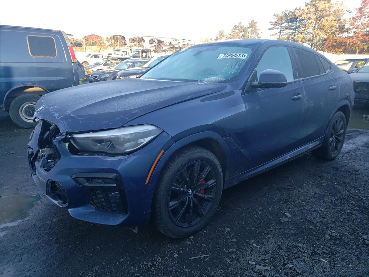 Изображение 1 2023 BMW X6 XDRIVE40I 2023 с VIN 5UXCY6C06P9N68763