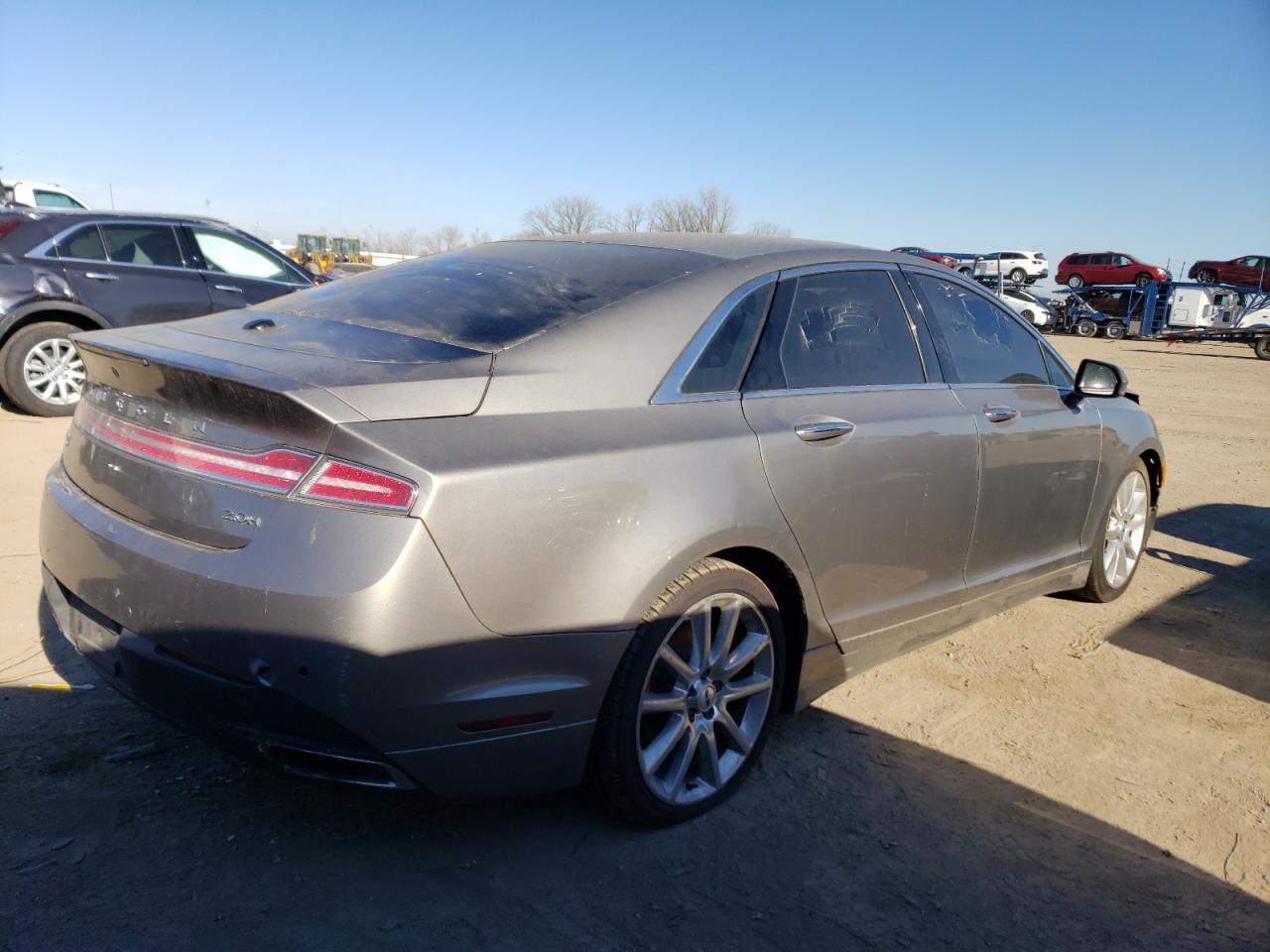 Изображение 3 2016 LINCOLN MKZ HYBRID 2016 с VIN 3LN6L2LU5GR628802