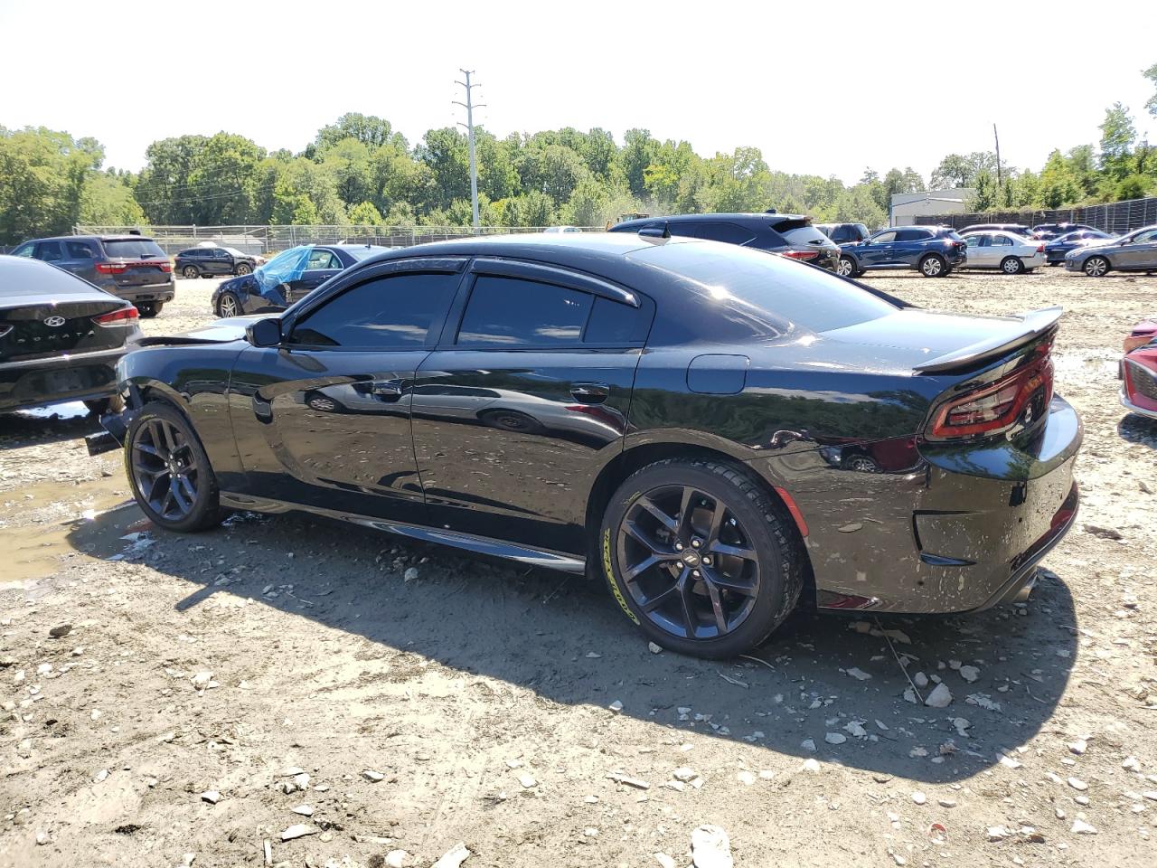 Image 2 of 2020 DODGE CHARGER GT 2020 with VIN 2C3CDXHG6LH252190