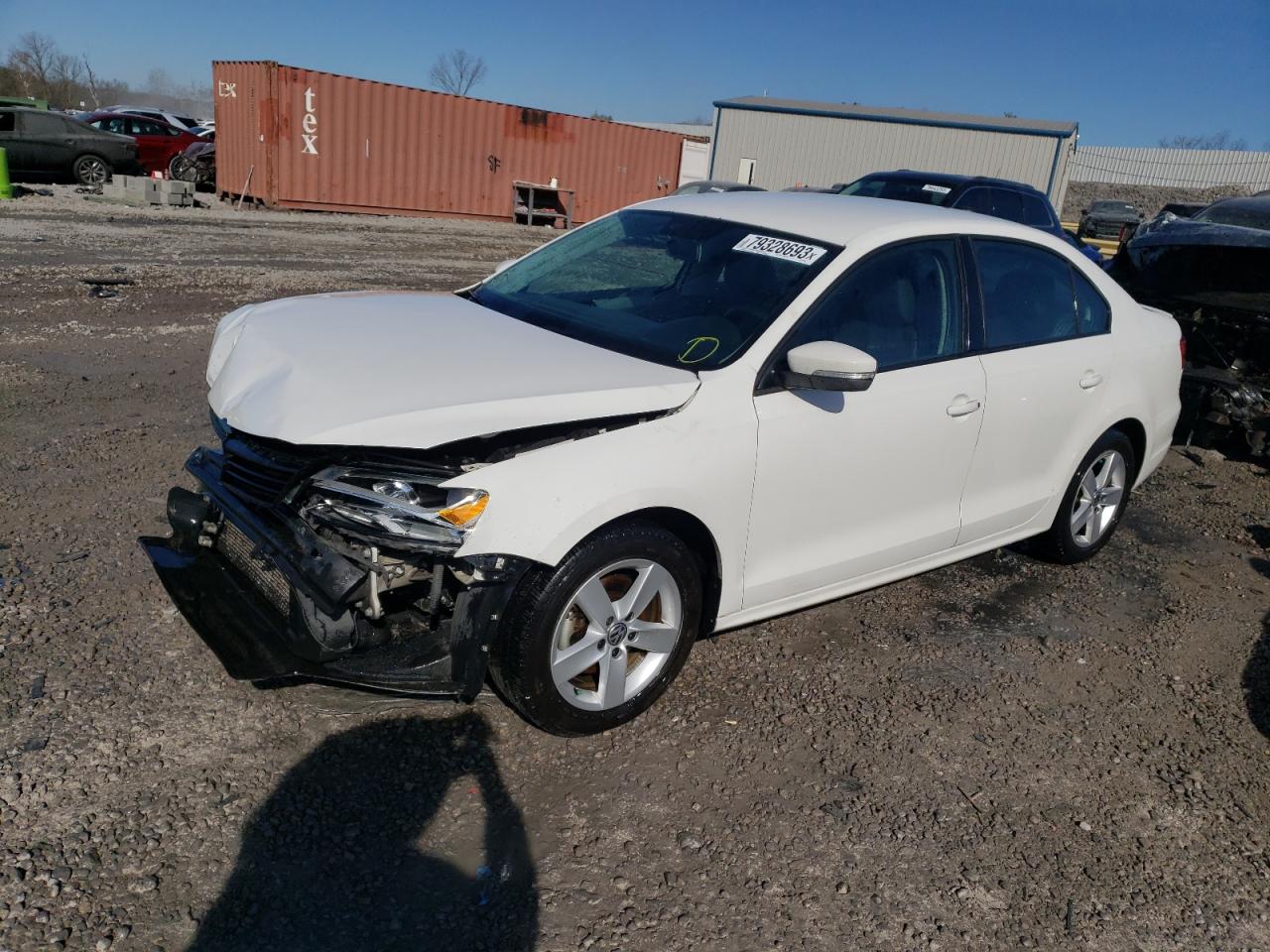Image 1 of 2012 VOLKSWAGEN JETTA TDI 2012 with VIN 3VW3L7AJ2CM409944