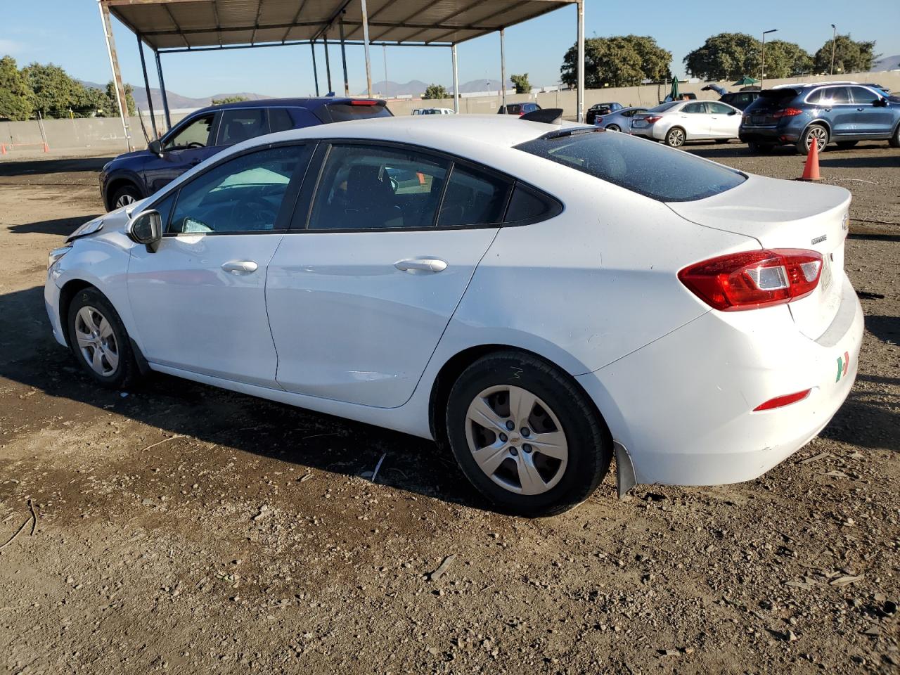 Image 2 of 2017 CHEVROLET CRUZE LS 2017 with VIN 1G1BC5SM9H7119187