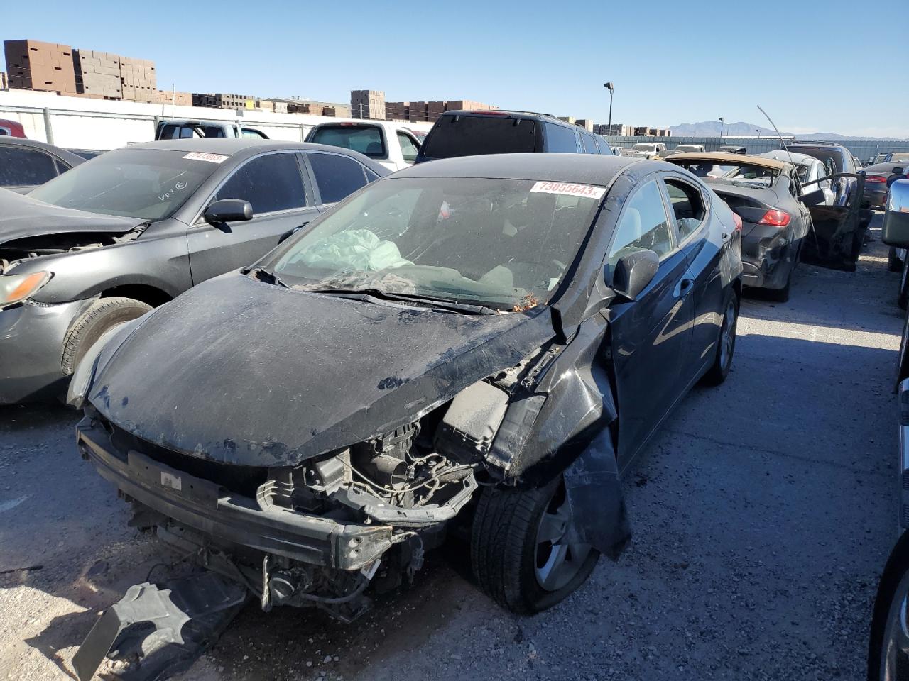 Изображение 1 2012 HYUNDAI ELANTRA GLS 2012 с VIN KMHDH4AE5CU212171