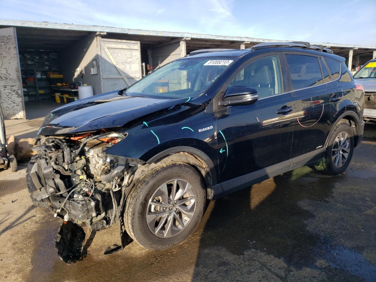Изображение 1 2017 TOYOTA RAV4 HV LE 2017 с VIN JTMRJREV9HD076799