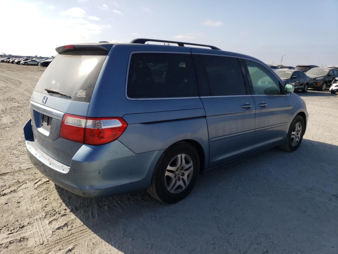 Image 3 of 2006 HONDA ODYSSEY EXL 2006 with VIN 5FNRL38726B120104