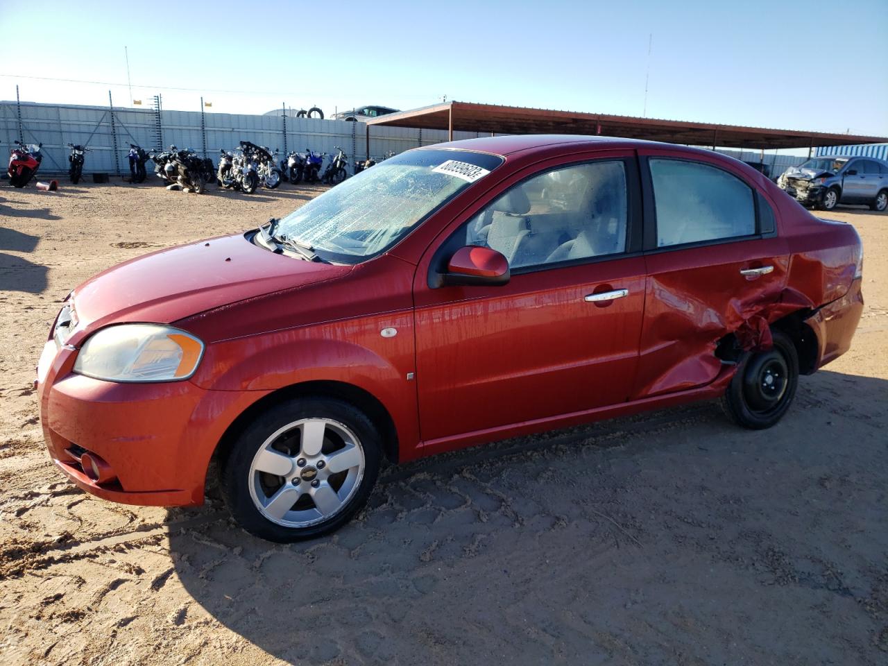 Obraz 1 z 2008 CHEVROLET AVEO LT 2008 z VIN KL1TG56648B200260