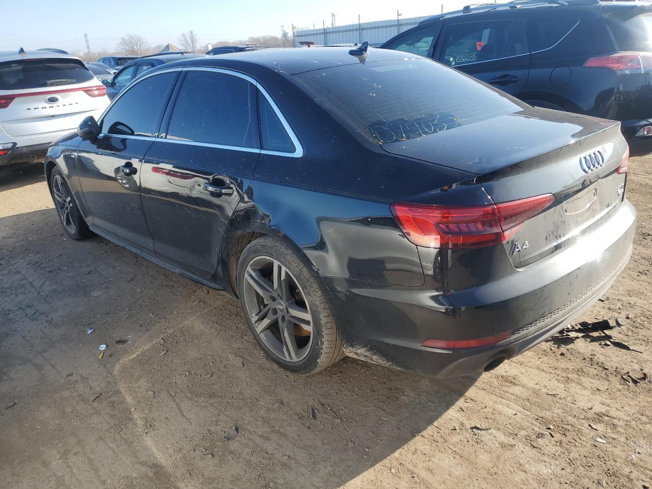 Image 2 of 2017 AUDI A4 PREMIUM PLUS 2017 with VIN WAUENAF43HN067789