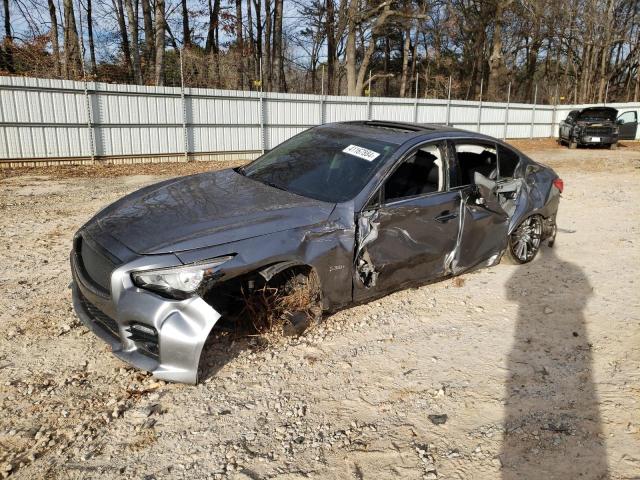 Image 1 of 2017 INFINITI Q50 RED SPORT 400 2017 with VIN JN1FV7AR9HM871309