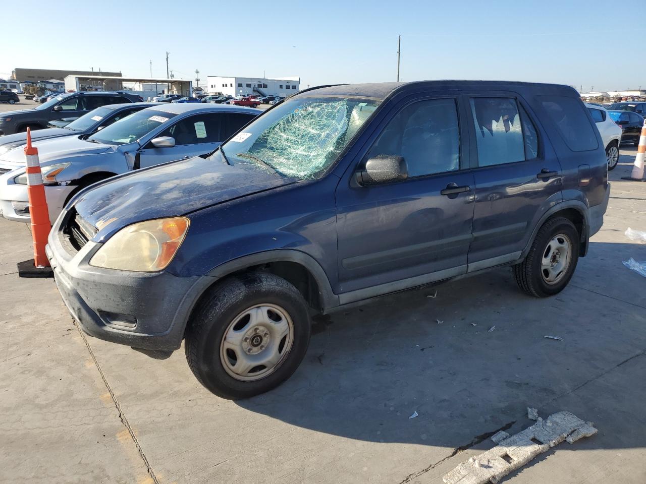 Image 1 of 2004 HONDA CR-V LX 2004 with VIN SHSRD68444U209800