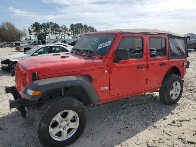 Изображение 1 2018 JEEP WRANGLER UNLIMITED SPORT 2018 с VIN 1C4HJXDG9JW168007