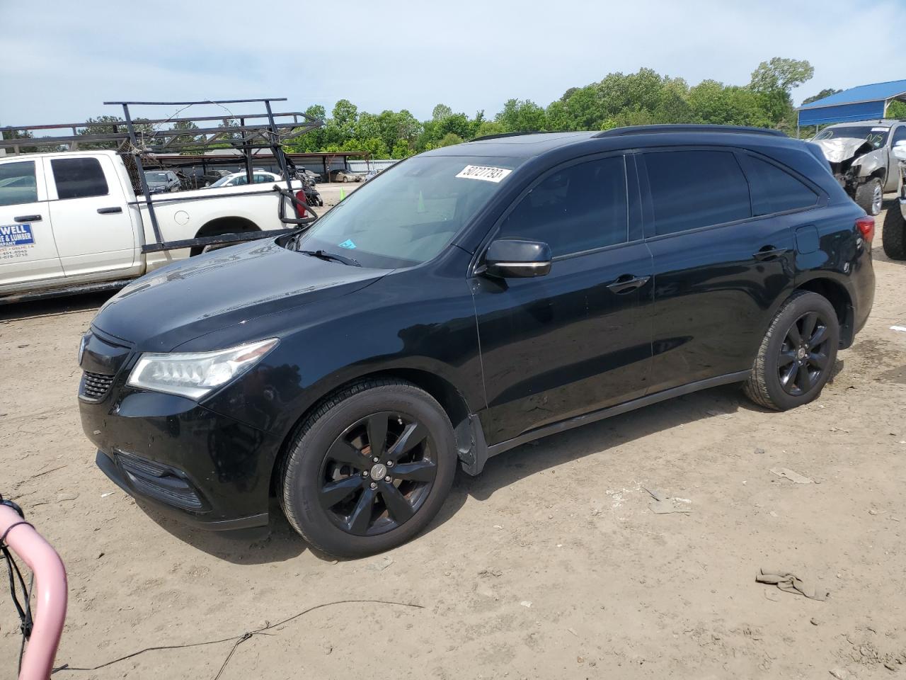 Image 1 of 2016 ACURA MDX ADVANCE 2016 with VIN 5FRYD4H9XGB042736