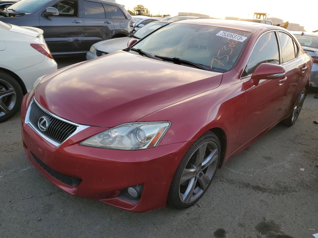 Obraz 1 z 2012 LEXUS IS 250 2012 z VIN JTHBF5C27C5183128