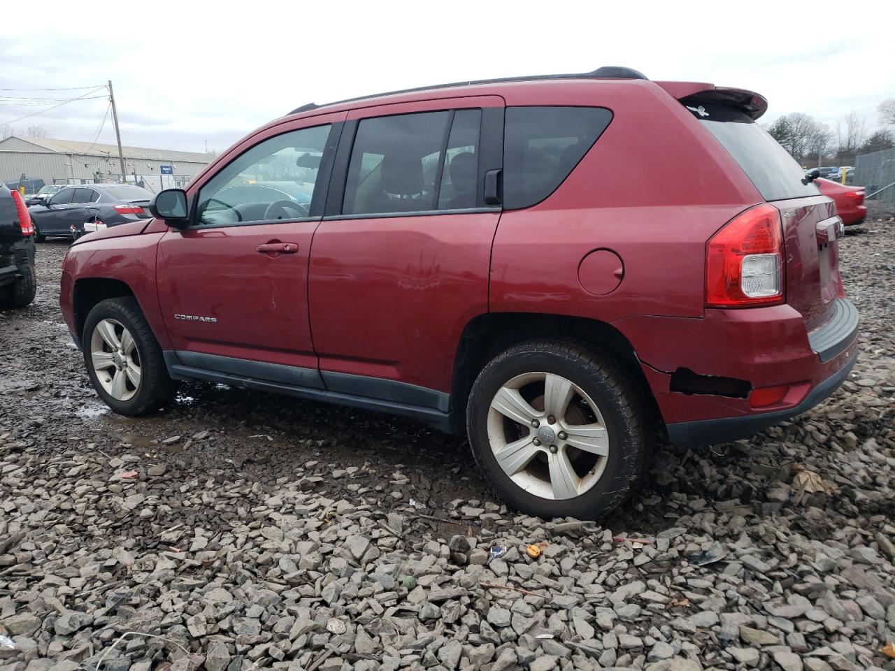 Image 2 of 2011 JEEP COMPASS SPORT 2011 with VIN 1J4NT1FAXBD189992