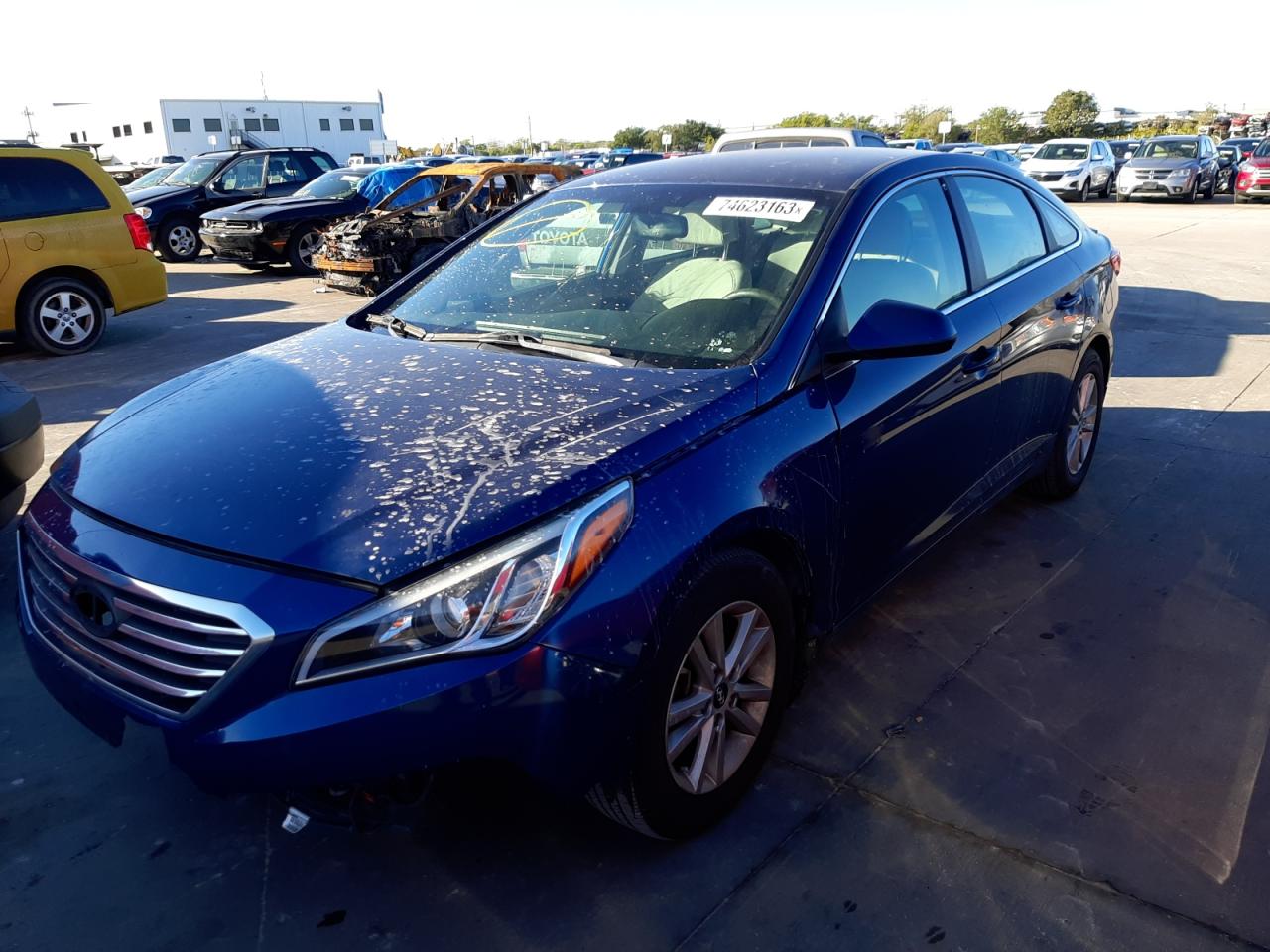 Obraz 1 z 2015 HYUNDAI SONATA SE 2015 z VIN 5NPE24AF3FH205205
