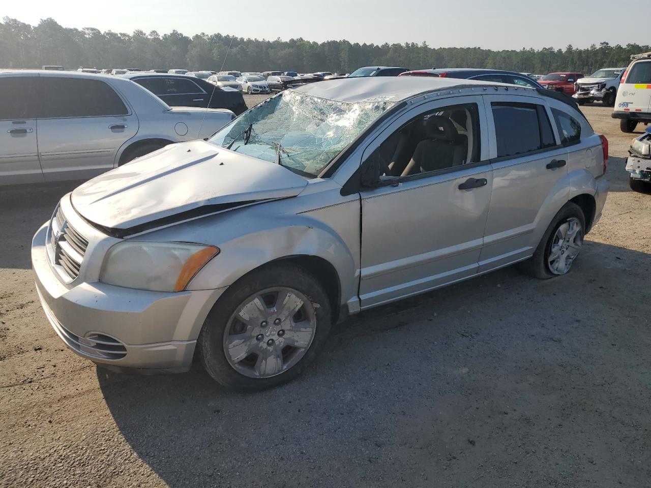 Image 1 of 2007 DODGE CALIBER SXT 2007 with VIN 1B3HB48B67D555680