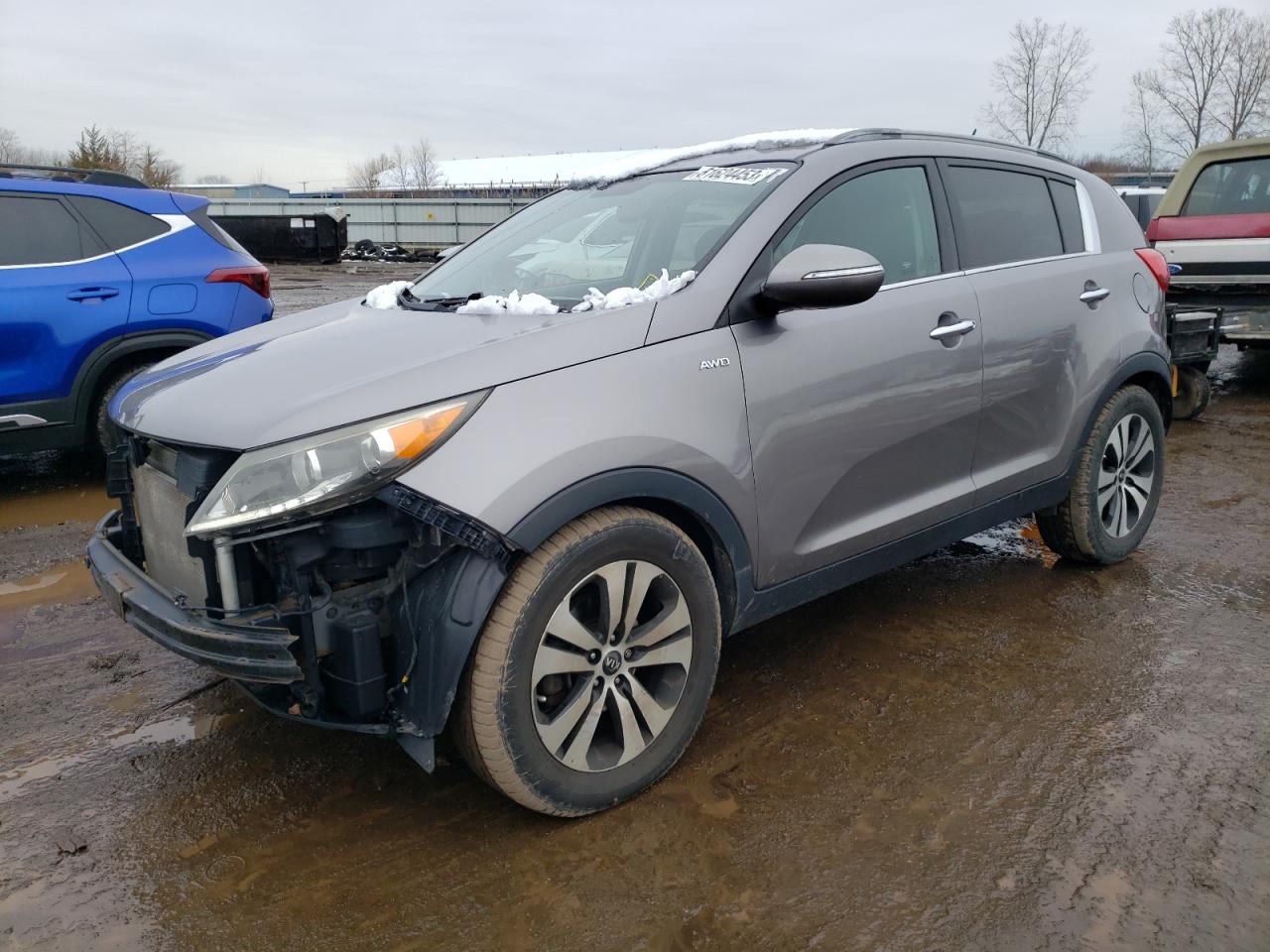 Obraz 1 z 2012 KIA SPORTAGE EX 2012 z VIN KNDPCCA25C7307649
