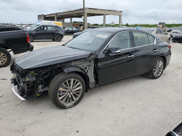 Image 1 of 2023 INFINITI Q50 LUXE 2023 with VIN JN1EV7BP1PM512754