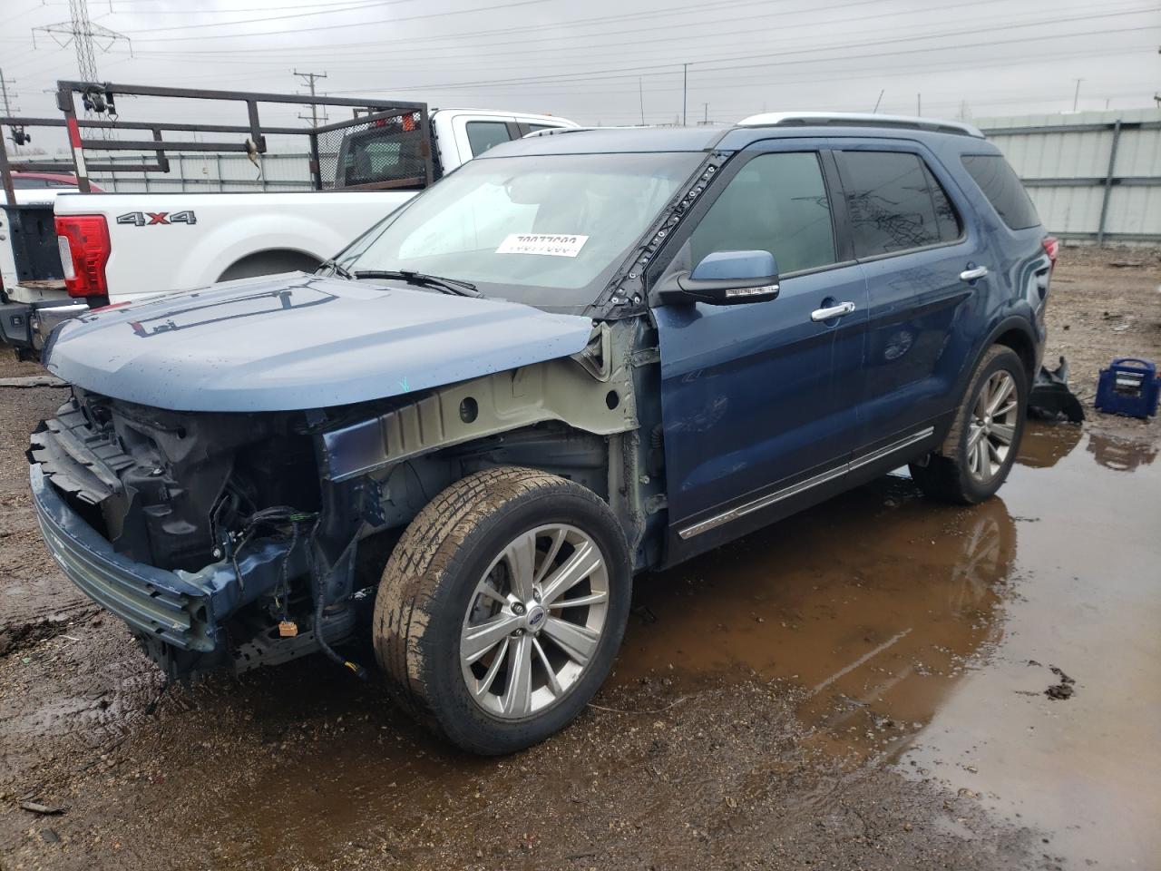 Image 1 of 2019 FORD EXPLORER LIMITED 2019 with VIN 1FM5K7F87KGB12063