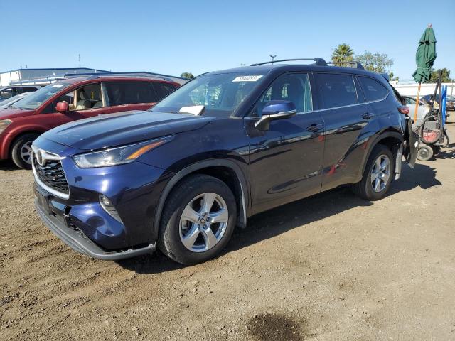 Изображение 1 2021 TOYOTA HIGHLANDER L 2021 с VIN 5TDZZRAH1MS518983