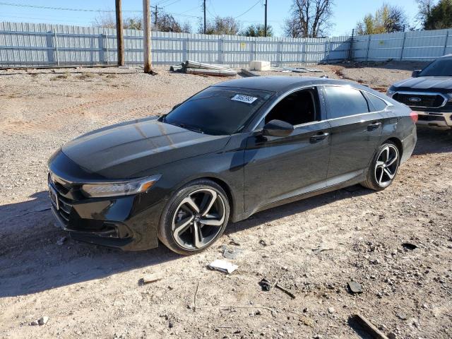 Изображение 1 2022 HONDA ACCORD SPORT SE 2022 с VIN 1HGCV1F41NA107334