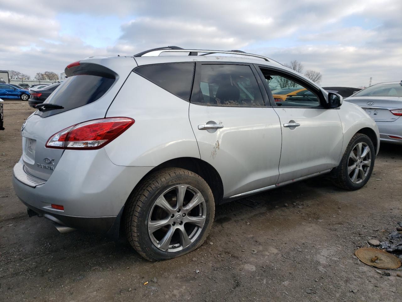 Image 3 of 2012 NISSAN MURANO S 2012 with VIN JN8AZ1MUXCW117457