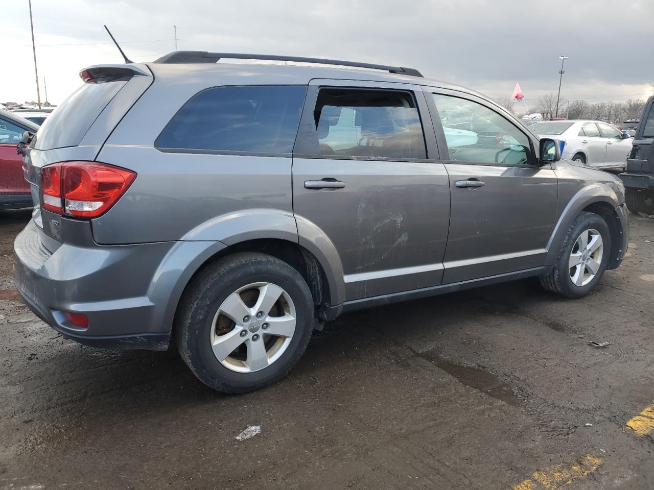 Image 3 of 2012 DODGE JOURNEY SXT 2012 with VIN 3C4PDCBG3CT396253