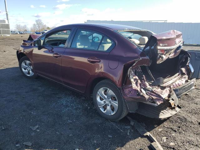 Image 2 of 2015 HONDA CIVIC LX 2015 with VIN 19XFB2F5XFE267729