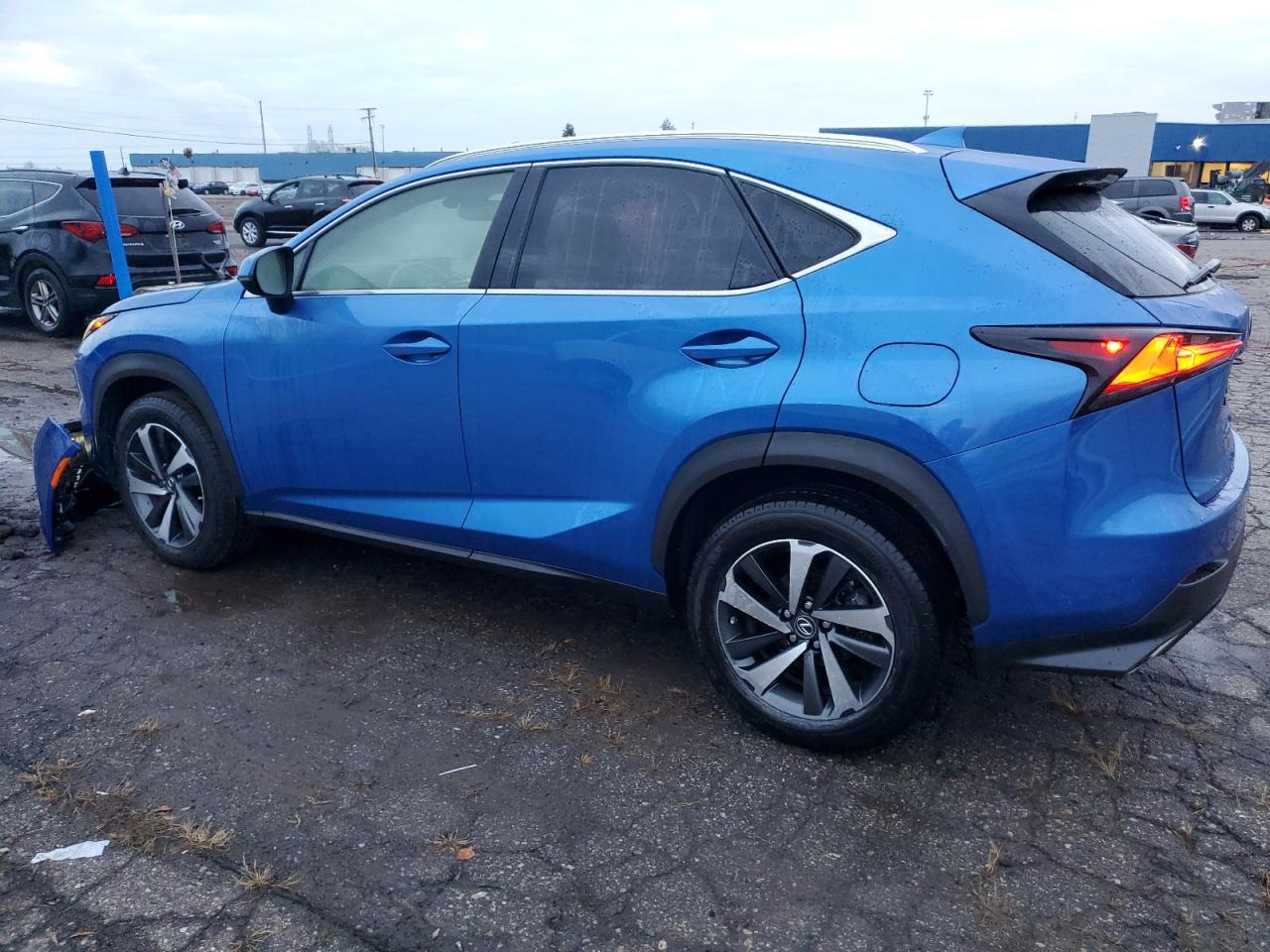 Image 2 of 2020 LEXUS NX 300 2020 with VIN JTJGARDZ9L2232952
