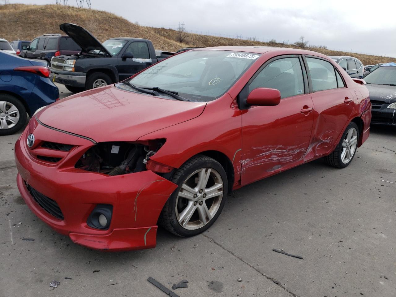 Изображение 1 2013 TOYOTA COROLLA BASE 2013 с VIN 5YFBU4EEXDP119937