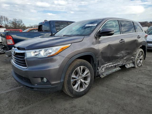 2015 TOYOTA HIGHLANDER LE 2015 image
