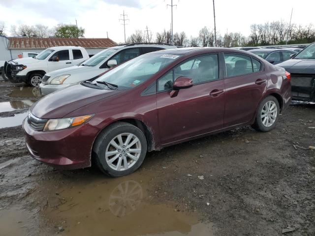 Obraz 1 z 2012 HONDA CIVIC EX 2012 z VIN 19XFB2F80CE340502