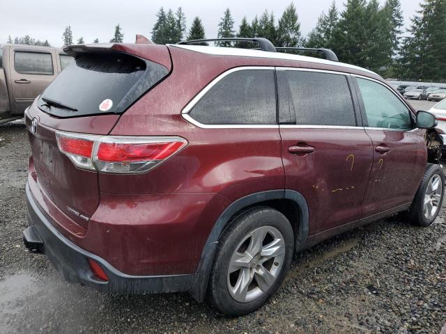 Image 3 of 2015 TOYOTA HIGHLANDER LIMITED 2015 with VIN 5TDDKRFH2FS159346