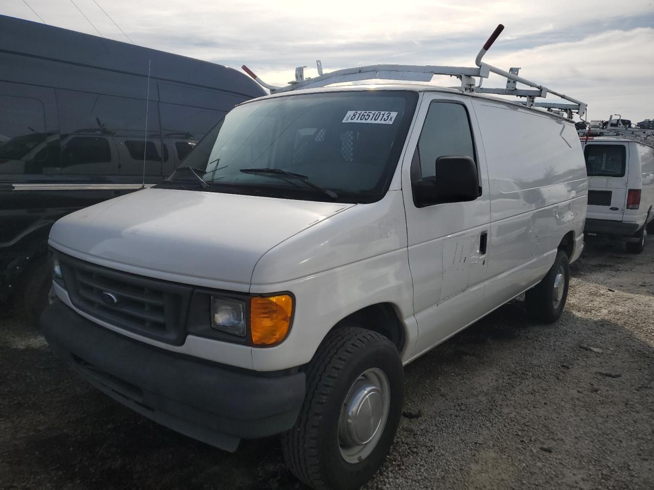 Image 1 of 2005 FORD ECONOLINE E350 SUPER DUTY VAN 2005 with VIN 1FTSE34P55HA48749