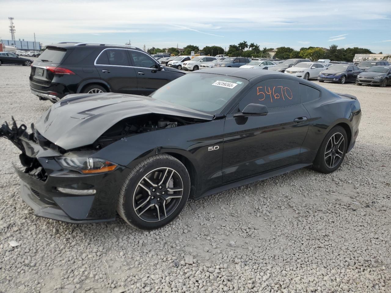 Изображение 1 2020 FORD MUSTANG GT 2020 с VIN 1FA6P8CF0L5174927