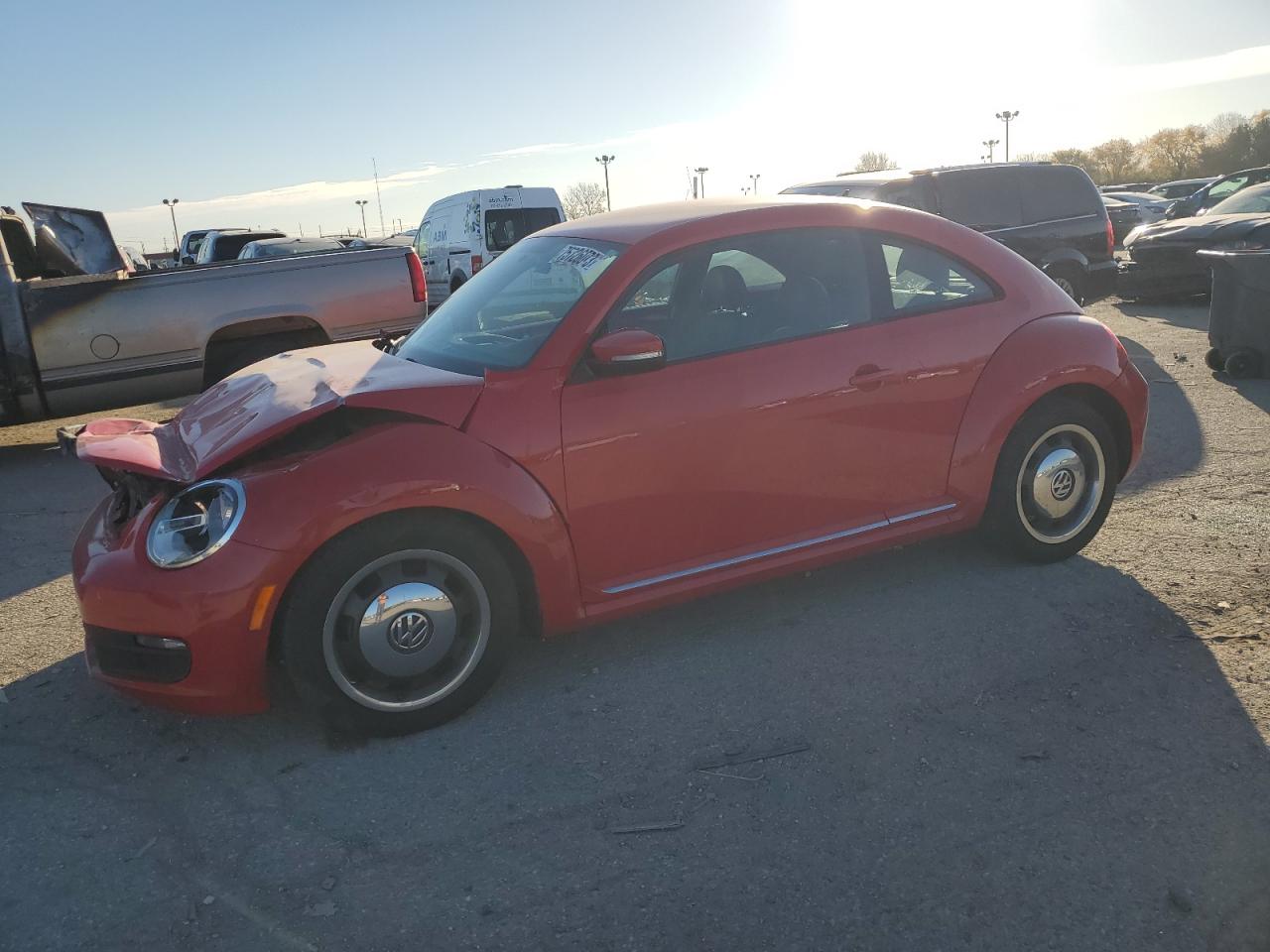 Image 1 of 2012 VOLKSWAGEN BEETLE  2012 with VIN 3VWJP7AT3CM625847