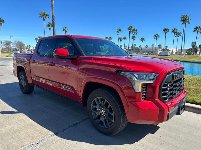 Image 1 of 2022 TOYOTA TUNDRA CREWMAX PLATINUM 2022 with VIN 5TFNA5AB1NX011541